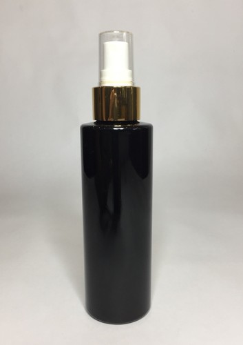 250ml black cylindrical pet - black,