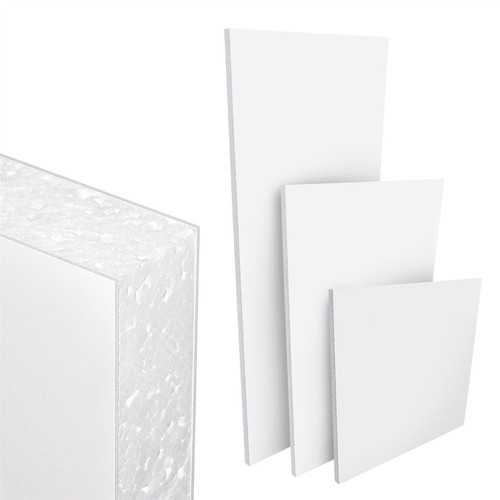 White upvc door - white,