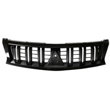 Front radiator grille black - front,