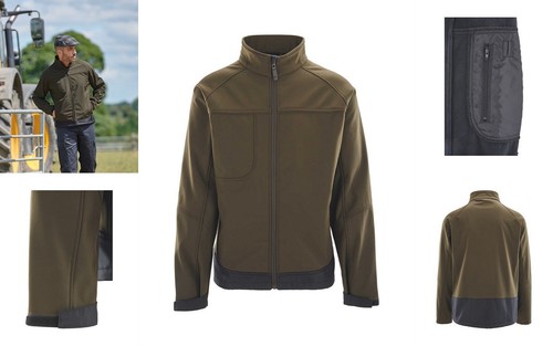 Mens green waterproof soft - green,