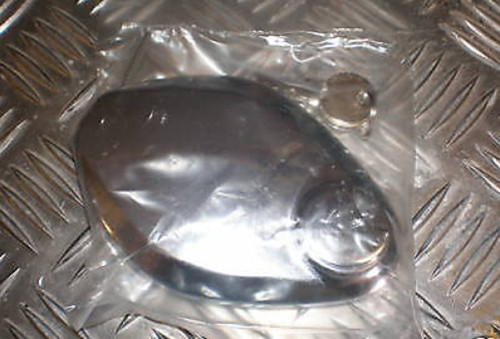 New chrome petrol filler - new,