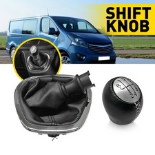 Manual 6 Speed + R Auto Gear Shift Knob Fits Vauxhall Vivaro 14-19 UK 969357790R