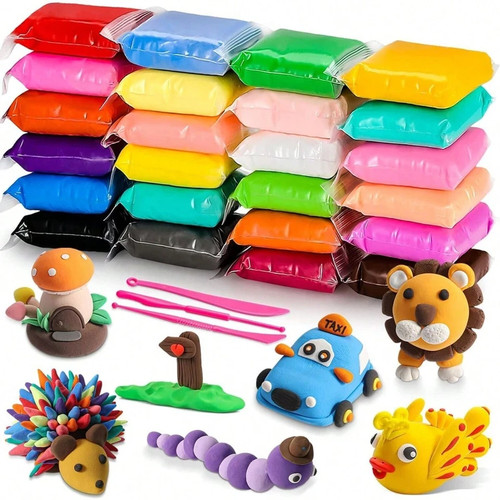 Colors air dry clay with - 36,