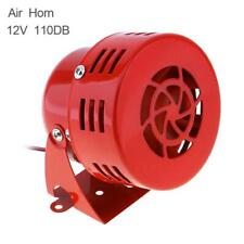 12V Red Motor Driven Alarm Air Raid Siren Horn for Car Truck Motorcycle Speaker