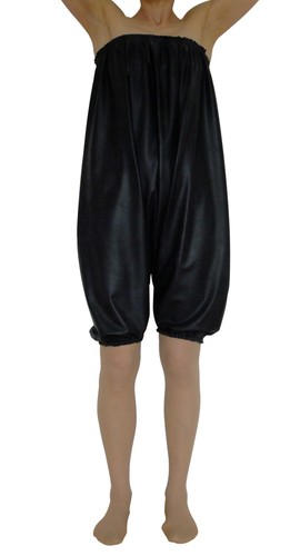 Black latex romper - latex, suit