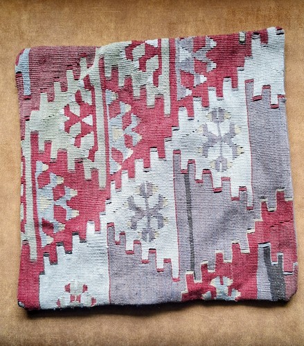 Handwoven kilim cushion - handwoven,