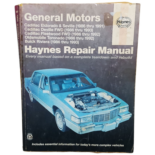 Haynes repair manual - manual, gm