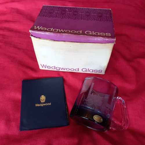 Boxed wedgwood glass - boxed,