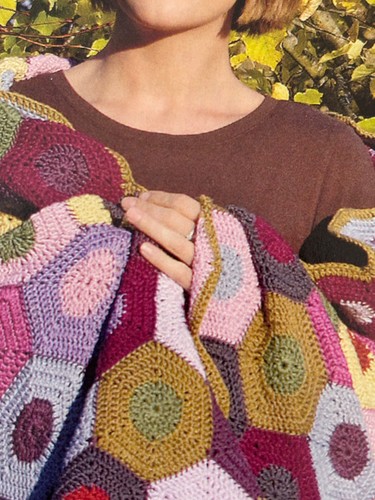 Fabulous retro patchwork throw - patchwork,