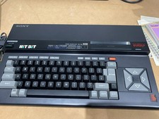 Boxed Vintage Sony HitBit MSX HB-75B Computer Tested/Working