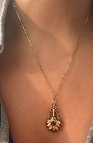 Functional antique gold - antique, 9.2k