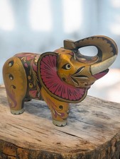 Hand-Painted Carved Wooden