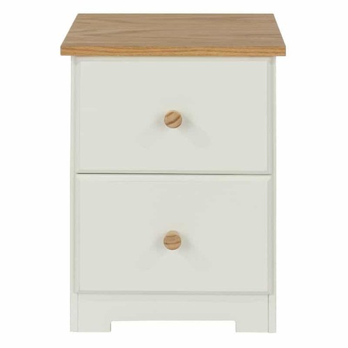 White oak small - white, bedside
