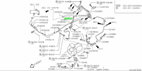 Hose water for - for:, nissan