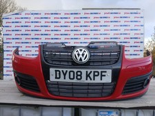 VOLKSWAGEN GOLF HATCHBACK GT SPORT MK5 Y3D 2008 RED FRONT BUMPER MARKS