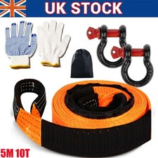 Orange Tow Strap 5m 10 Tons
