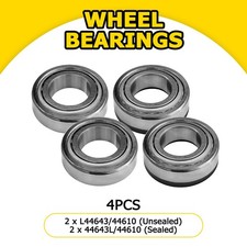 4 Pack TRAILER WHEEL BEARINGS