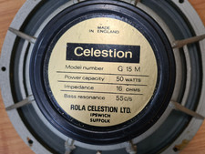 Vintage Celestion 15" Speaker