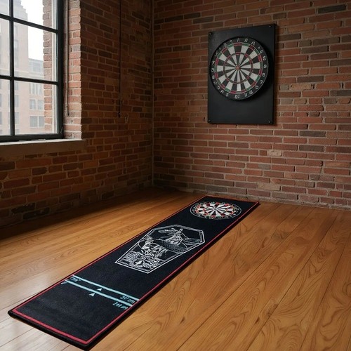 Dart mat with - oche, non