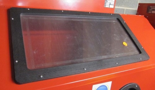 Sand blast cabinet viewing - blast,