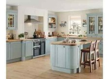 Howdens  Discontinued  Tewkesbury (reg) Blue  Kitchen Range