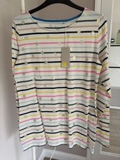 BNWT Boden Women’s Long Steve Breton Top- Size 12- J0498 DCF- RRP £32