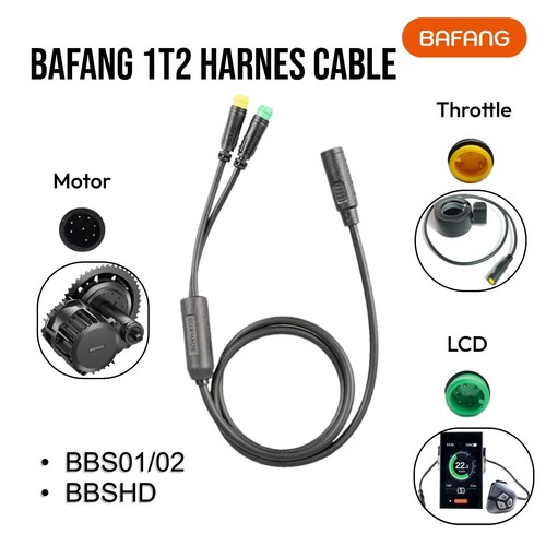 1t2 bafang wiring cable - bafang,