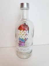 Absolut Pride Empty Vodka Bottle Collectible Limited Edition Spirit Bottle