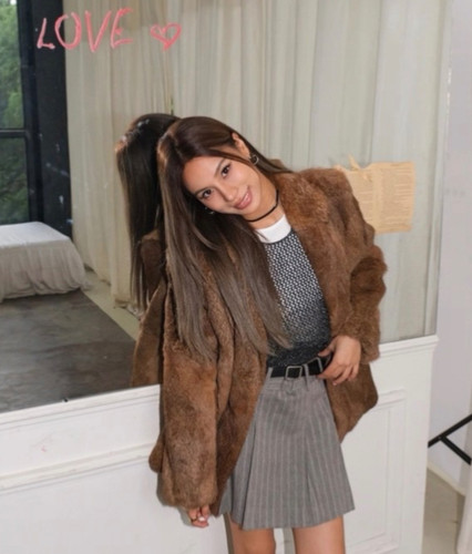 Alyinvow real rabbit - fur, coat
