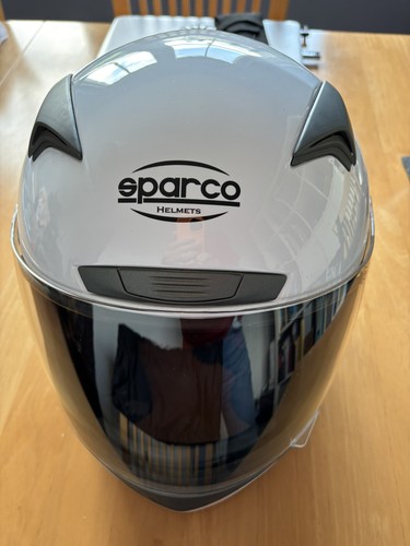 Sparco club helmet white - x1,