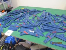 Vintage Tomy  trackmaster train track And Accessories set Dark Blue