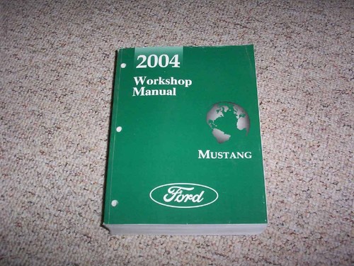 2004 ford mustang service - 2004,