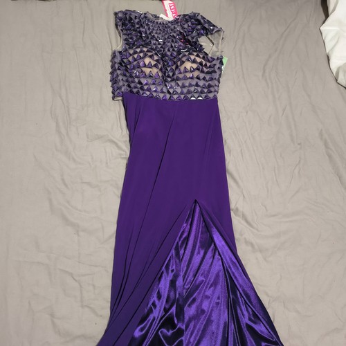 Purple prom dress - , 6