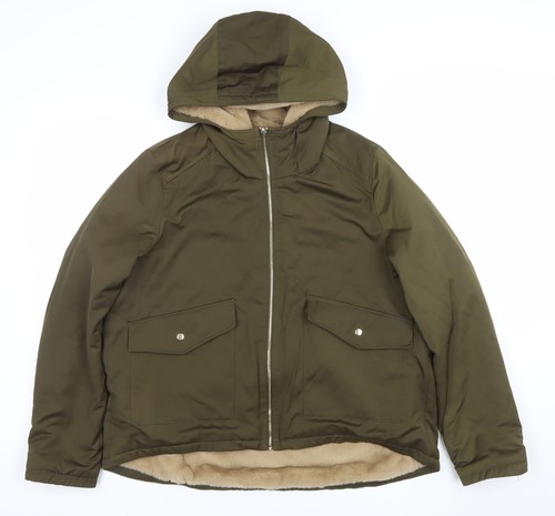 Primark women green hooded - green,