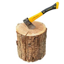 Firewood Chopping Block Large Heavy Duty Cutting Log Kindling Splitting Stump