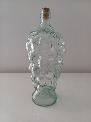 Glass grape shaped bottle - grape,