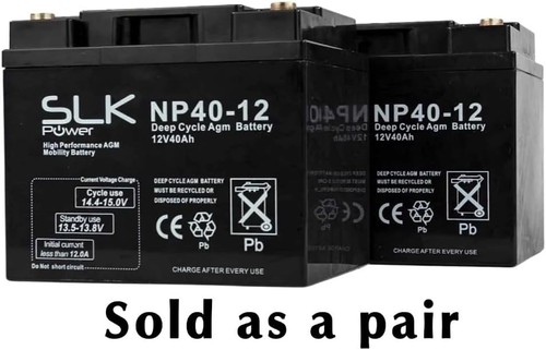 12v 40ah agm gel - 2,