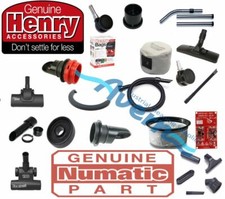 Genuine Spare Parts Accessories for HETTY HENRY NUMATIC Vacuum Cleaner Hoover