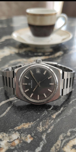 Vintage rodania date - rodania, swiss