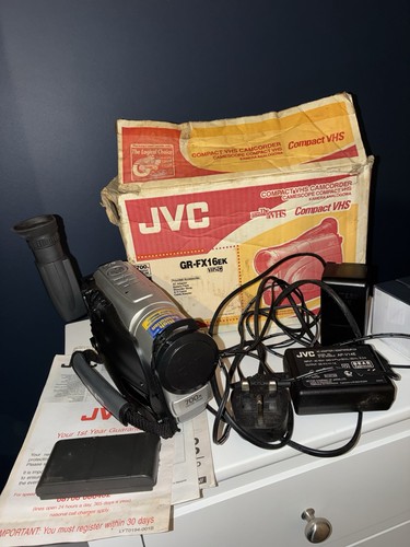 Jvc fx16ek vhs with 2 - gr-fx16ek, vhs-c