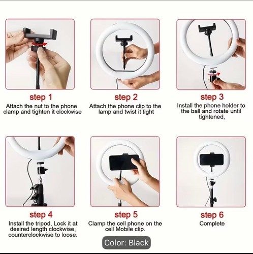 Long arm led - ring, light