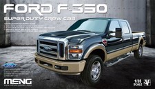 Meng 1:35 VS-006 F-350 Super Duty Crew Cab Pickup Truck - Plastic Model Kit