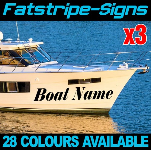 Personalised boat name - personalised,