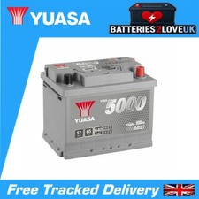 Yuasa YBX5027 Silver High Performance SMF Battery - 12V 65Ah 640CCA - 5Yr War...