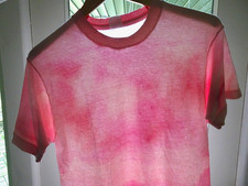 S/M Vtg 90s Pink Blank