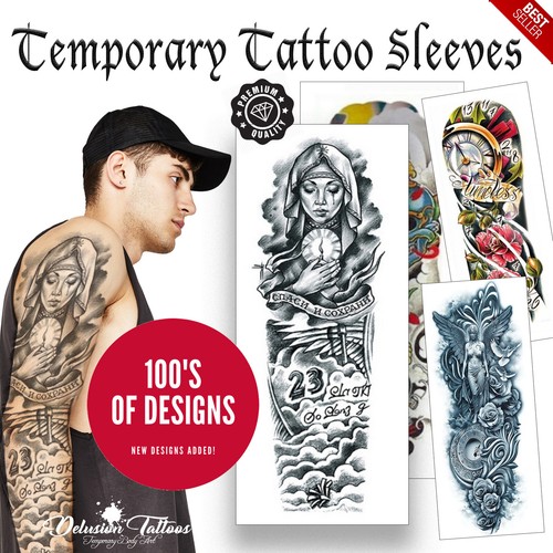Realistic temporary tattoo - realistic,