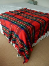Vintage Thick Wool Blanket