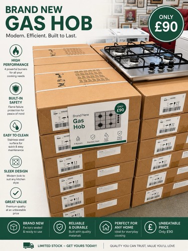 Ikea gas hobs brand new - hobs,