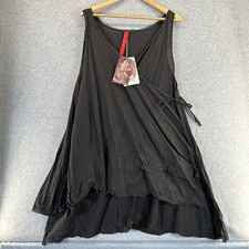 Ewa I Walla Black Cotton Wrap