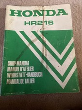 Honda HR216 Lawn Mower Shop